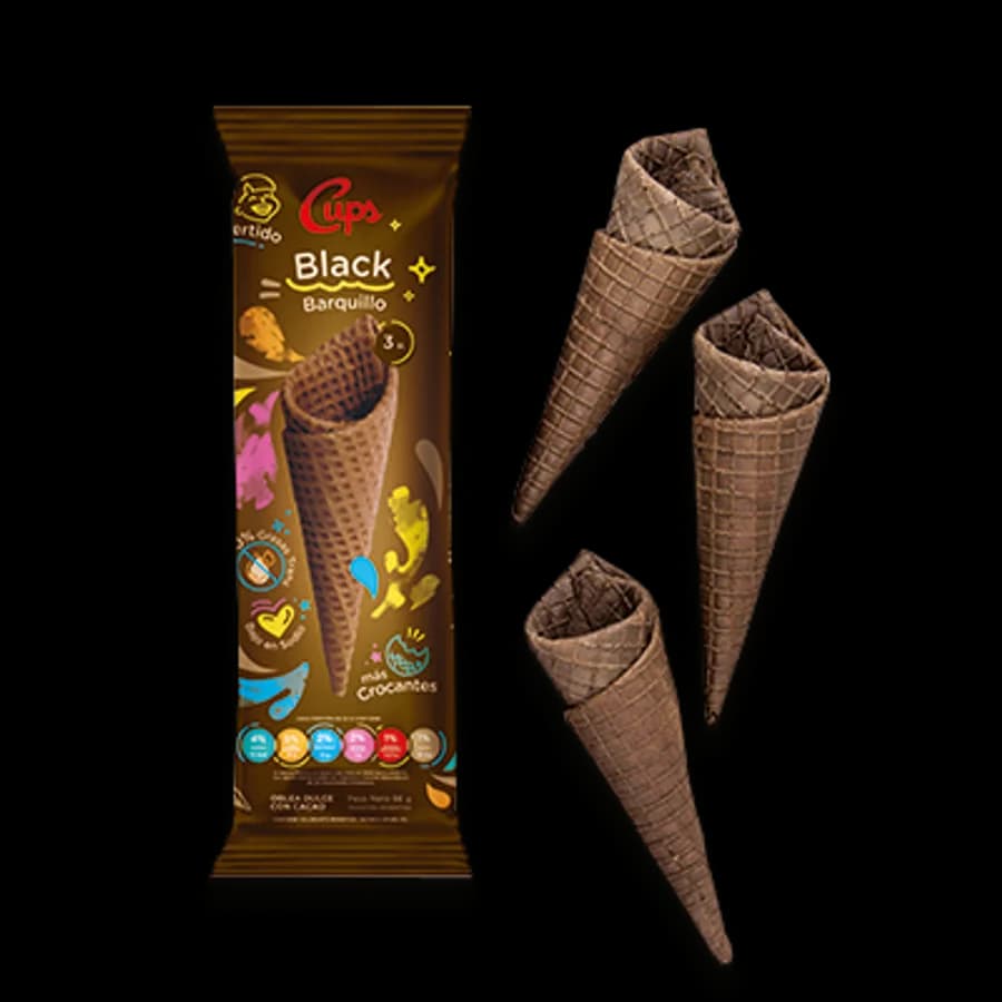 Cucuruchos Chocolate (3 unidades)