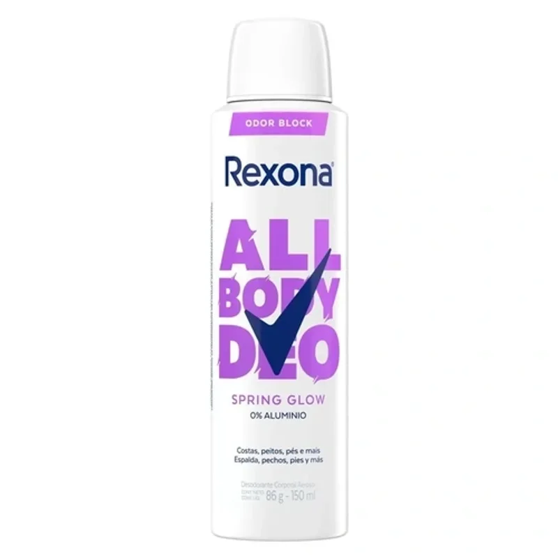 Desodorante Rexona All Body Spring Glow 150 ml