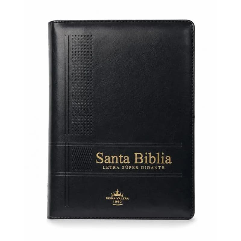 Santa Biblia RVR 1960 Letra Súper Gigante · Negra