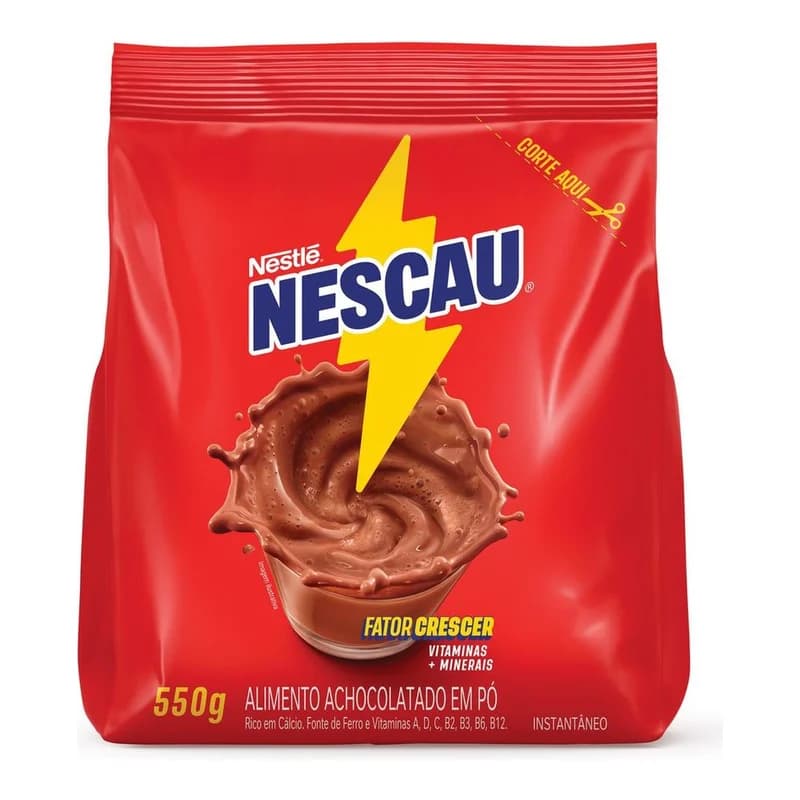 Achocolatado Em Pó Nescau Pacote 550g